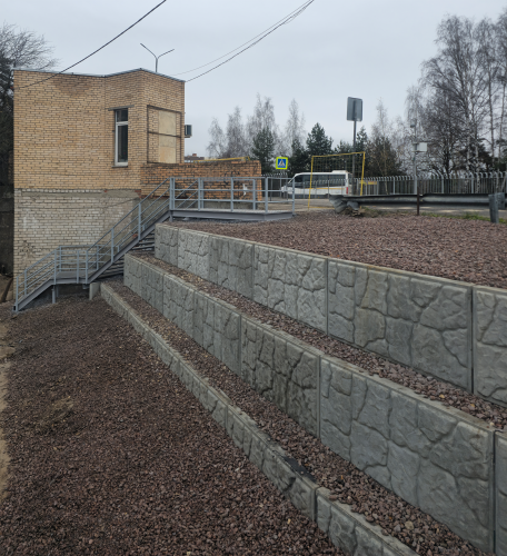 Компания КорБет завершила строительство подпорной стены в Звёздном городке в рамках сотрудничества с Ассоциацией ЗАТО